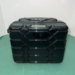 Aimee Kestenberg-Black Hard Shell Travel Case w/ shoulder strap